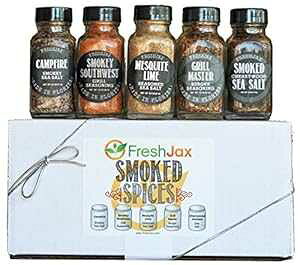 FreshJax X[NXpCX MtgZbg (5Zbg) FreshJax Smoked Spices Gift Set, (Set of 5)