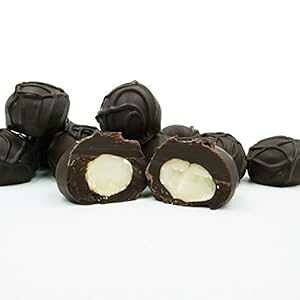 tBftBA LfB[Y _[N `R[gŕꂽ}J_~A ibcA1 |h Mtg {bNX Philadelphia Candies Dark Chocolate Covered Macadamia Nuts, 1 Pound Gift Box