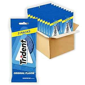 gCfgIWi VK[t[K 1460pbNiv840j Trident Original Sugar Free Gum, 60 Packs of 14 Pieces (840 Total Pieces)