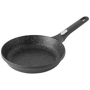 Berghoff GEM Non-Stick Cast Aluminum Frying Pan 10 1.8 qt. Stay-Cool Detachable Handle Ferno-Green PFOA-Free Induction Cooktop Fast Heating Oven Safe