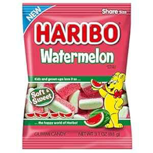 3.1 IX (1 pbN)AXCJAn{[ XCJA3.1 IX 3.1 Ounce (Pack of 1), Watermelon, Haribo Watermelon, 3.1 Oz