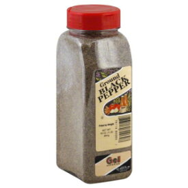 スパイス シュプリーム ブラックペッパー、粉砕、16 オンス (3 個パック) Spice Supreme Black Pepper, Ground, 16-Ounce (Pack of 3)