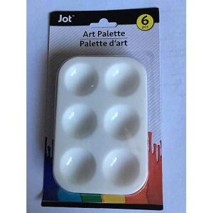 Jot Art Palettes Paint Crafts Nail Polish Make Up Tray Supply Tools DIY Plastic