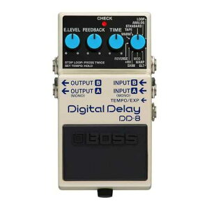 BOSS DD-8 Eleven Modes Full Stereo I/O Support Compact Digital Delay Pedal