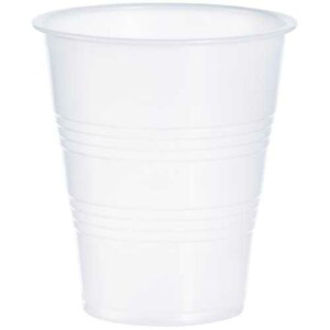 _[c Y7 7IX gXuEH[ PSJbv (2500P[X) Dart Y7 7 oz Trans Ribbed Wall PS Cup (Case of 2500)