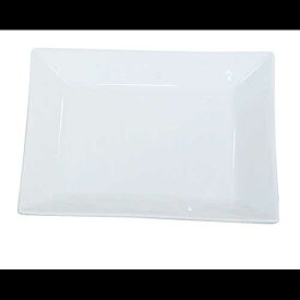 Yanco RM-108 Rome 8インチ スクエアプレート、メラミン、ホワイトカラー、48枚パック Yanco RM-108 Rome 8" Square Plate, Melamine, White Color, Pack of 48