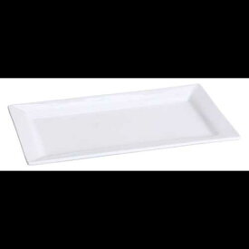 Yanco LK-210 長方形プレート、長さ 10 インチ x 幅 6 インチ、磁器、ボーンホワイト、24 個パック Yanco LK-210 Rectangular Plate, 10" Length x 6" Width, Porcelain, Bone White, Pack of 24