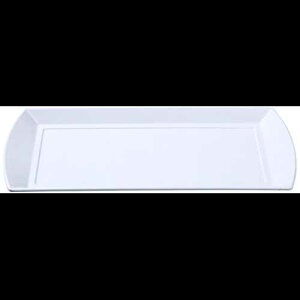 Yanco RM-4407 Rome `v[gA 13.75 C`A 6.5 C`A~AzCgJ[A24 pbN Yanco RM-4407 Rome Rectangular Plate, 13.75" Length, 6.5" Width, Melamine, White Color, Pack of 24
