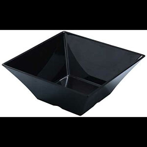 Yanco RM-4112BK [}XNGA{EAe8NH[gA12C`A12C`A5.5C`A~AubNJ[A6pbN Yanco RM-4112BK Rome Square Bowl, 8 qt Capacity, 12" Width, 12" Length, 5.
