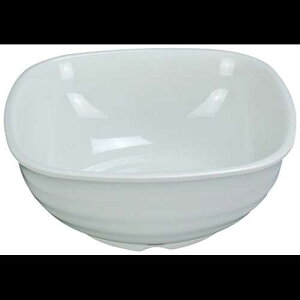 Yanco MD-709 Milando 9C`XNGA{EAe60IXA3.75C`A~AzCgJ[A24pbN Yanco MD-709 Milando 9" Square Bowl, 60 oz Capacity, 3.75" height, Melamine, White Color, Pack of 24