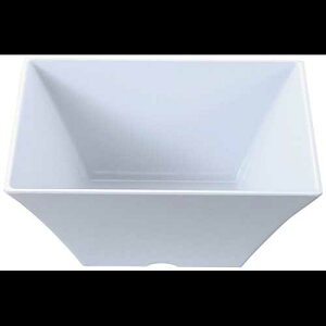 Yanco RM-4112 Rome 12C` XNGA{EAe8NH[gA5.5C`A~AzCgJ[A6pbN Yanco RM-4112 Rome 12" Square Bowl, 8 qt Capacity, 5.5" Height, Melamine, White Color, Pack of 6