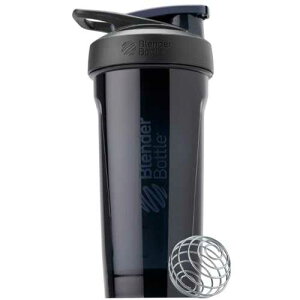 BlenderBottle Sport Flip Tritan Shaker Bottle 28 oz Black