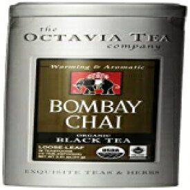 オクタビアティーボンベイチャイ（オーガニック紅茶）ルーズティー、2.51オンススズ Octavia Tea Bombay Chai (Organic, Fair Trade Black Tea), 2.51 Ounce