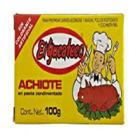 3.52 オンス (4 個パック)、エル ユカテコ ペースト アキオテ、3.5 オンス 4 パック 3.52 Ounce (Pack of 4), El Yucateco Paste Achiote, 3.5 oz 4 pack