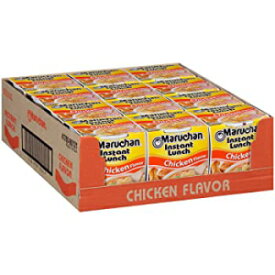 インスタントランチ、チキン、マルちゃんインスタントランチチキンフレーバー、2.25オンス（12パック） Instant Lunch, Chicken, Maruchan Instant Lunch Chicken Flavor, 2.25 Ounce (Pack of 12)