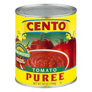 Cento g}gs[A28 IX (12 pbN) Cento Tomato Puree, 28-Ounce Cans (Pack of 12)
