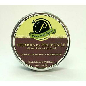 �G���u�E�h�E�v�����@���X �t�F���l���ԕ������x���_�[���� (1�I���X) Pollen Ranch Herbes de Provence with Fennel Pollen & Lavender (1 oz.)