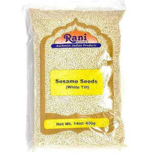 j ZT~ V[h SAt (eB) 14 IX (400 O) ~ ׂēVR OeΉ `qg݊ r[K Ch̋N Rani Brand Authentic Indian Products Rani Sesame Seeds Whole White, Hulled 