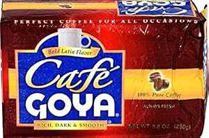 Goya 100% sA e R[q[Ab`A_[NAX[XA8.8 IX Goya 100% Pure Latin Coffee, Rich, Dark & Smooth, 8.8 Ounce