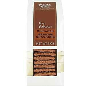 tBftBA LfB[Y Vi On NbJ[A~N `R[g Jo[ 9 IX MtgobO Philadelphia Candies Cinnamon Graham Crackers, Milk Chocolate Covered 9 Ounce Gift Bag