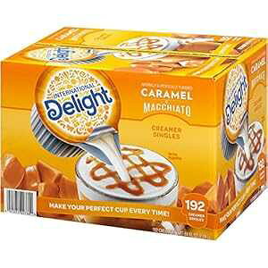 C^[iVi fCg L }LA[g N[}[ -- 1 P[X 192 B International Delight Caramel Macchiato Creamer -- 192 per case.