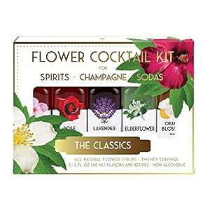 Floral Elixir Co. t[ NVbNpmAR[ JNe Lbg Floral Elixir Co. Non Alcoholic Cocktail Kit for Floral Classics