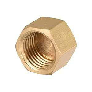 uxcell G1/4 pCvpLbvA^JZp߂˂z[XRlN^A≮O̐ǃmYWCgp uxcell G1/4 Pipe Fitting Cap, Brass Hex Female Thread Hose Connector, for Garden and Outdoor Water Pipes Nozzle Joint