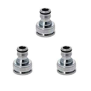 Othmro EH[^[z[XNCbNRlN^֌^bvA_v^[˂TCY 3/4 C`bLF 3  Othmro Water Hose Quick Connectors Faucet Tap Adapters Thread Size 3/4 inch Plating Color 3pcs