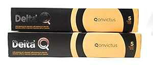 f^ Q RBN^X #5 GXvb\ JvZ (2 pbNAv 110g) Delta-Q Delta Q Convictus #5 Espresso Capsule (2 Pack, Total of 110g)