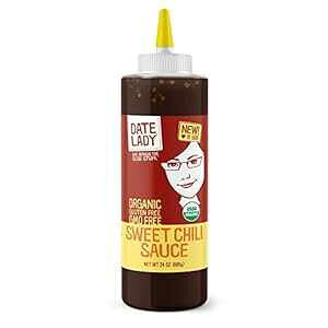 f[gfB I[KjbNXC[g`\[X R[Vbv⍻͕sgp MSGYi24IXj Date Lady Organic Sweet Chili Sauce No Corn Syrup or Cane Sugar No Added Flavors or MSG (24 Oz)