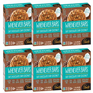 Pamela's Products Gluten Free When Bars Oat 【新品本物】 Chocolate Chip Coconut 6 7.05-Ounce 割引購入 Count Whenever of Box Pack 5