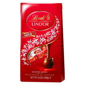 リンツリンツたまらなく滑らかなミルクチョコレートトリュフ6オンス Lindt Lindor Irresistibly Smooth Milk Chocolate Truffles 6oz