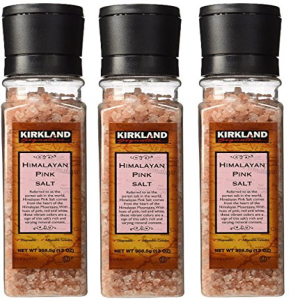 Kirkland Signature Himalayan Pink Salt, 13 Ounce geCCbS, 3Pack (13 Ounce)