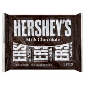 Hershey's ミルクチョコレートバー、6 カウント、1.55 オンスバー (3 個パック) Hershey's Milk Chocolate Bars, 6-Count, 1.55-Ounce Bars (Pack of 3)