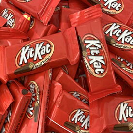 LaetaFood KIT KAT Snack Size Crisp Wafers Milk Chocolate Candy Bar, Red Wrap (2 Pound Bag)