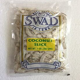 スワッド ココナッツ スライス - 200g、7オンス Swad Coconut Slices - 200g, 7oz.