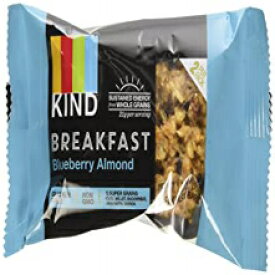KIND ブレックファーストバー ブルーベリー アーモンド - 4 CT、1.8 オンス (50g) パックあたり KIND Breakfast Bar Blueberry Almond - 4 CT, 1.8 Oz (50g) Per Pack