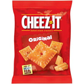 Cheez-it クラッカー、1.5 オンスパック、45 パック/箱、1 カートンで販売 Cheez-it Crackers, 1.5 oz Pack, 45 Packs/Box, Sold as 1 Carton