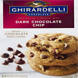 Mfv~ANbL[~bNXA_[N`R[g`bvA16.75IX{bNX Ghirardelli Premium Cookie Mix, Dark Chocolate Chip, 16.75-Ounce Boxes