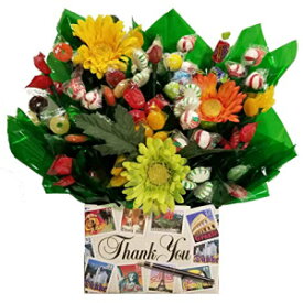 サンキューハードキャンディブーケギフト-サンキューギフトとして、またはあらゆる機会に最適です（以下で利用可能な多くのオプション） So Sweet of You Thank You Hard Candy Bouquet gift - Great as a Thank You gift or for any occasion (Many