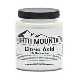 North Mountain Supply 純粋な食品グレードのクエン酸 (3.5 オンス) North Mountain Supply Pure Food Grade Citric Acid (3.5 Ounces)