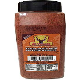 ファヒータサゾンロホ（レッドファヒータ調味料）（24オンス） El Venado Fajita Sazon Rojo (Red Fajita Seasoning) (24 oz)