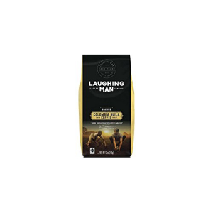 Laughing Man Coffee Colombia Huila Ground Coffee 12oz, pack of 1