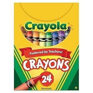 Crayola(R) Assorted Color Crayon Set, 24-Count Box