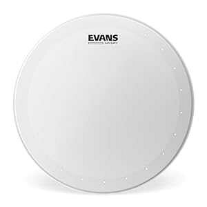 Evans Genera HD Dry Snare Drum Head - 14 Snare Drum Head - Featuring Vent Holes to Control Sustain & Tighten Sound - Overtone Control - Coated with 2 Plies - 14 Inch