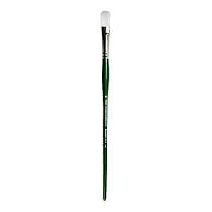 Princeton Artist Brush Summit, Brushes for Acrylic and Oil Series 6100, Filbert White Synthetic, Size 8