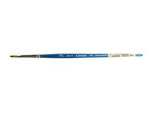 Winsor & Newton Cotman Water Colour Series 668 Short Handle Synthetic Brush - Filbert 1/8"
