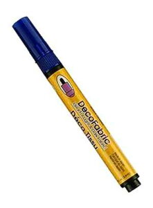 E`_ }[r[fRn ׎`bv}[J[ u[ Uchida Marvy Deco Fabric Fine Point Tip Marker Art Supplies, Blue