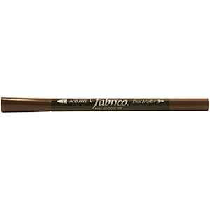 cLlR [t@uR}[J[ Fɂ `R[g Tsukineko Dual-Ended Fabrico Marker Color-Fast, Chocolate