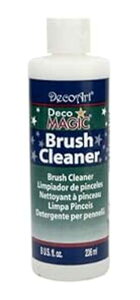 DecoArt DS3-9 DecoMagic uV N[i[A8 IXADecoMagic uV N[i[ DecoArt DS3-9 DecoMagic Brush Cleaner, 8-Ounce, DecoMagic Brush Cleaner
